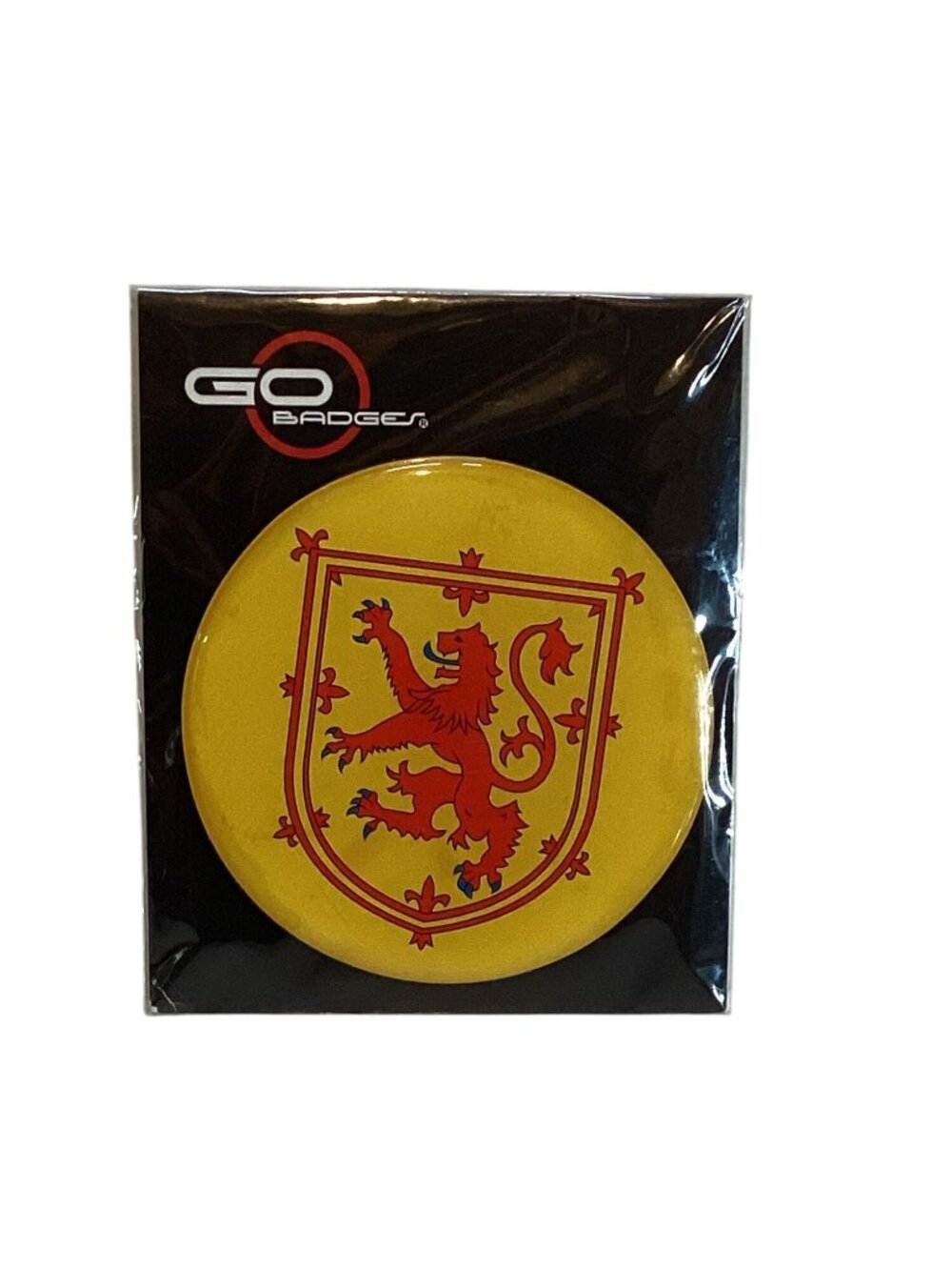 GoBadges CD0211 Scotland Coat of Arms Flag Magnetic Grill Badge 4" New